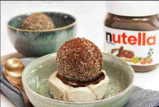 Tiramisu & Nutella Ball Resultaat